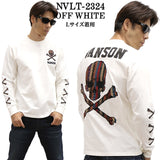 VANSON バンソン 天竺 長袖Tシャツ メンズ ロンT nvlt-2324