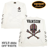 VANSON バンソン 天竺 長袖Tシャツ メンズ ロンT nvlt-2324