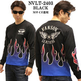 VANSON バンソン 天竺 長袖Tシャツ メンズ ロンT nvlt-2403