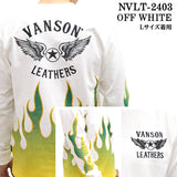 VANSON バンソン 天竺 長袖Tシャツ メンズ ロンT nvlt-2403