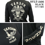 VANSON バンソン ドライロンTEE メンズ 長袖Tシャツ nvlt-2406