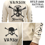 VANSON バンソン サーマル 長袖Tシャツ メンズ ロンT nvlt-2408