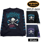 VANSON バンソン 天竺 ロンTEE 長袖Tシャツ メンズ nvlt-2410