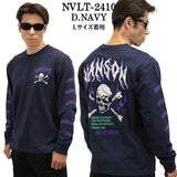 VANSON バンソン 天竺 ロンTEE 長袖Tシャツ メンズ nvlt-2410