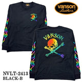 VANSON バンソン 天竺 長袖Tシャツ メンズ ロンT nvlt-2413