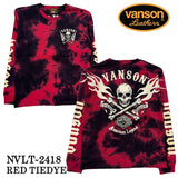 VANSON バンソン 天竺 長袖Tシャツ メンズ ロンT nvlt-2418