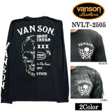 VANSON バンソン ドライロンTEE メンズ 長袖Tシャツ nvlt-2505