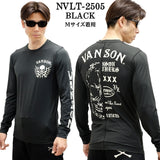 VANSON バンソン ドライロンTEE メンズ 長袖Tシャツ nvlt-2505