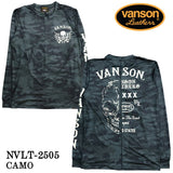 VANSON バンソン ドライロンTEE メンズ 長袖Tシャツ nvlt-2505