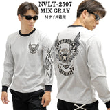 VANSON TEE L/S T-SHIRT バンソン 天竺 ロンT 長袖Tシャツ メンズ nvlt-2507