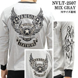 VANSON TEE L/S T-SHIRT バンソン 天竺 ロンT 長袖Tシャツ メンズ nvlt-2507