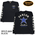 VANSON TEE L/S T-SHIRT バンソン 天竺 ロンT 長袖Tシャツ メンズ nvlt-2508