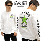 VANSON TEE L/S T-SHIRT バンソン 天竺 ロンT 長袖Tシャツ メンズ nvlt-2508