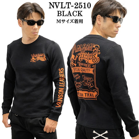 VANSON TEE L/S T-SHIRT THERMAL バンソン サーマル ロンT 長袖Tシャツ メンズ nvlt-2510