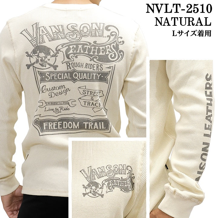 VANSON TEE L/S T-SHIRT THERMAL バンソン サーマル ロンT 長袖Tシャツ