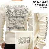 VANSON TEE L/S T-SHIRT THERMAL バンソン サーマル ロンT 長袖Tシャツ メンズ nvlt-2510