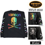 VANSON TEE L/S T-SHIRT バンソン 天竺 ロンT 長袖Tシャツ メンズ nvlt-2512