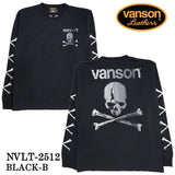 VANSON TEE L/S T-SHIRT バンソン 天竺 ロンT 長袖Tシャツ メンズ nvlt-2512