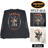 VANSON TEE L/S T-SHIRT バンソン 天竺 ロンT 長袖Tシャツ メンズ nvlt-2513