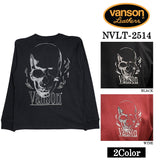 VANSON TEE L/S T-SHIRT バンソン 天竺 ロンT 長袖Tシャツ メンズ nvlt-2514