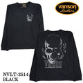 VANSON TEE L/S T-SHIRT バンソン 天竺 ロンT 長袖Tシャツ メンズ nvlt-2514