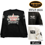 VANSON TEE PLATING CREW NECK PULLOVER T-SHIRT バンソン 起毛プレーティング プルオーバー Tシャツ nvlt-2515