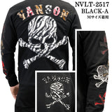 VANSON TEE L/S T-SHIRT バンソン 天竺 ロンT 長袖 Tシャツ メンズ nvlt-2517
