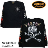 VANSON TEE L/S T-SHIRT バンソン 天竺 ロンT 長袖 Tシャツ メンズ nvlt-2517