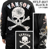 VANSON TEE L/S T-SHIRT バンソン 天竺 ロンT 長袖 Tシャツ メンズ nvlt-2517