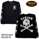 VANSON TEE L/S T-SHIRT バンソン 天竺 ロンT 長袖 Tシャツ メンズ nvlt-2517