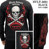 VANSON TEE L/S T-SHIRT バンソン 天竺 ロンT 長袖Tシャツ メンズ nvlt-2601