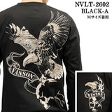 VANSON TEE L/S T-SHIRT バンソン 天竺 ロンT 長袖Tシャツ メンズ nvlt-2602