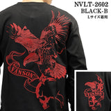 VANSON TEE L/S T-SHIRT バンソン 天竺 ロンT 長袖Tシャツ メンズ nvlt-2602
