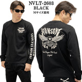 VANSON TEE L/S T-SHIRT バンソン 天竺 ロンT 長袖Tシャツ メンズ nvlt-2603
