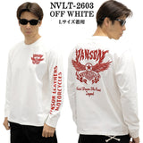 VANSON TEE L/S T-SHIRT バンソン 天竺 ロンT 長袖Tシャツ メンズ nvlt-2603