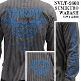 VANSON TEE L/S T-SHIRT バンソン 天竺 ロンT 長袖Tシャツ メンズ nvlt-2603