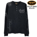 VANSON TEE HENLEY NECK L/S T-SHIRT THERMAL バンソン サーマル ヘイリーネック ロンT 長袖Tシャツ メンズ nvlt-2606