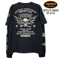 VANSON TEE FAKE SLEEVE L/S T-SHIRT バンソン 天竺 フェイク袖 ロンT 長袖Tシャツ メンズ nvlt-2609