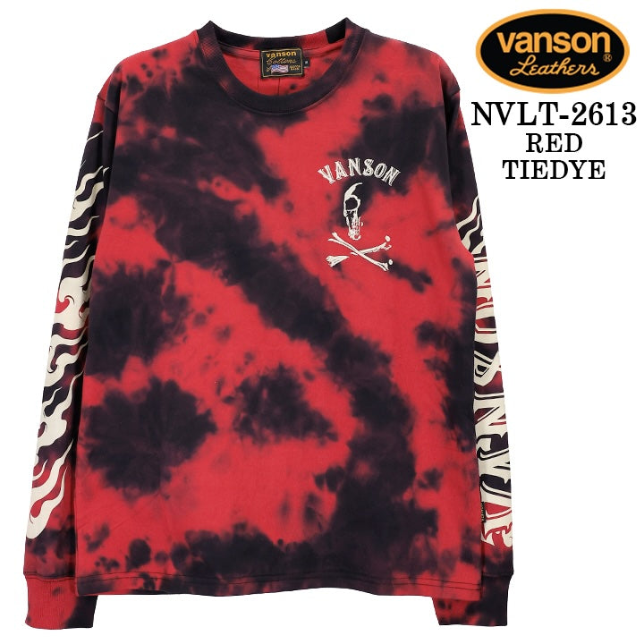 VANSON TEE L/S T-SHIRT バンソン 天竺 ロンT 長袖Tシャツ メンズ nvlt-2613