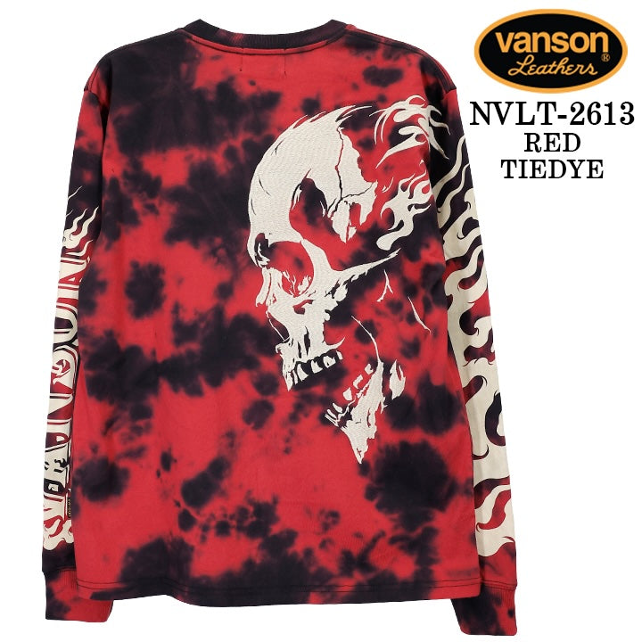 VANSON TEE L/S T-SHIRT バンソン 天竺 ロンT 長袖Tシャツ メンズ nvlt-2613
