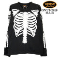 VANSON TEE L/S T-SHIRT BONE バンソン 天竺 ロンT 長袖 Tシャツ ボーン nvlt-2616