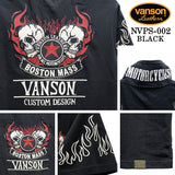 VANSON S/S POLO SHIRT STANDARD バンソン 天竺 半袖 ポロシャツ 定番 nvps-002
