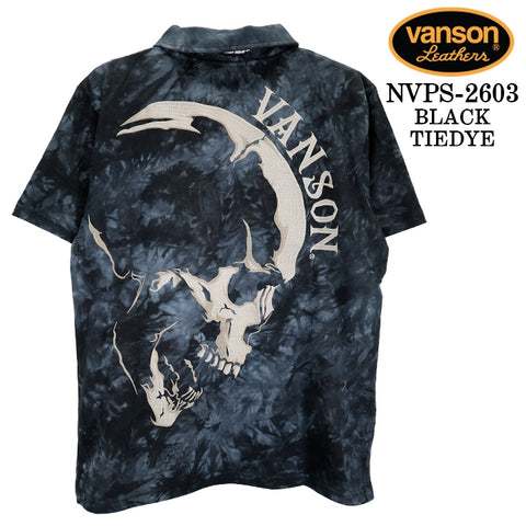 VANSON S/S POLO SHIRTバンソン 天竺 半袖 ポロシャツ nvps-2603