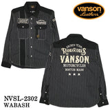 VANSON バンソン デニム 長袖シャツ メンズ nvsl-2302