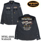 VANSON DENIM L/S SHIRT バンソン デニム 長袖シャツ nvsl-2502