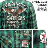 VANSON MULTI CHECK L/S SHIRT バンソン マルチカラー チェック 長袖シャツ nvsl-2503