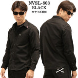 VANSON バンソン 長袖シャツ ワンポイントツイルシャツ nvsl-803-nc