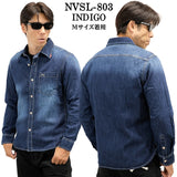 VANSON L/S SHIRT バンソン 長袖シャツ ワンポイント シャツ nvsl-803-nc3