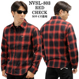 VANSON L/S SHIRT バンソン 長袖シャツ ワンポイント シャツ nvsl-803-nc3