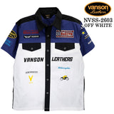 VANSON S/S RACING SHIRT バンソン レーシングシャツ 半袖シャツ nvss-2603